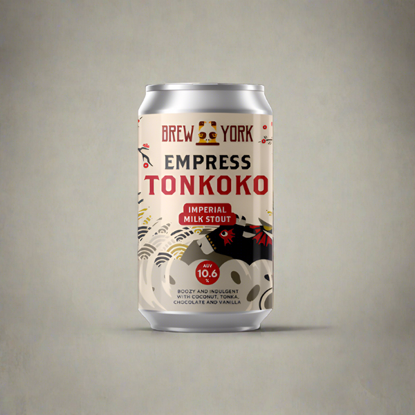 Brew York - Empress Tonkoko - Imperial Milk Stout - 10.6% - 330ml Can