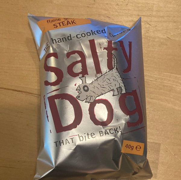 Salty Dog - Flame grilled Steak Crisps