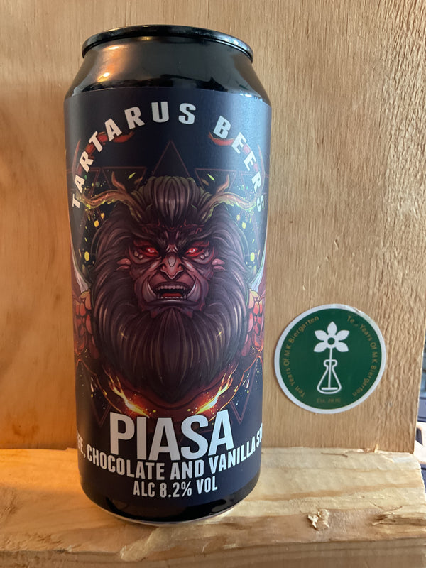 Tartarus - Piasa - Coffee, Chocolate & Vanilla Stout - 8.2% - 440ml Can