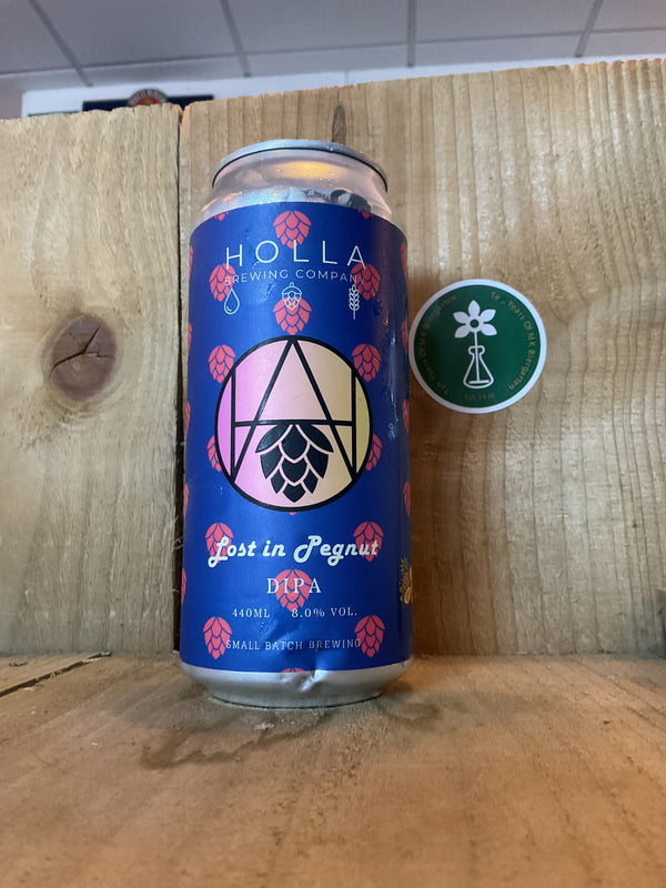 Holla - Lost In Pegnut - DIPA - 8% - 440ml Can