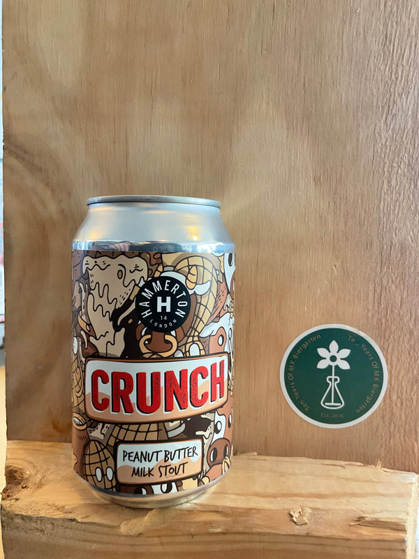 Hammerton - Crunch - Peanut Butter Milk Stout -5.4% - 330ml