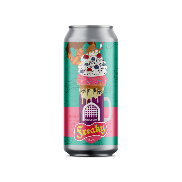 Vault City - Freaky - Milkshake Sour - 8% - 440ml Can