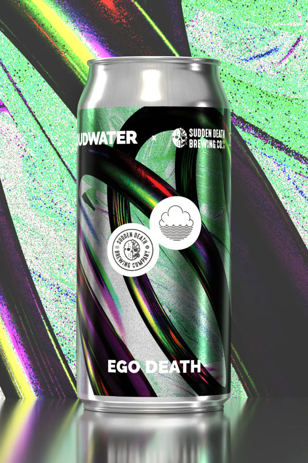 Cloud Water x Sudden Death Brewing Co. - Ego Death - IPA - 6% -440ml Can