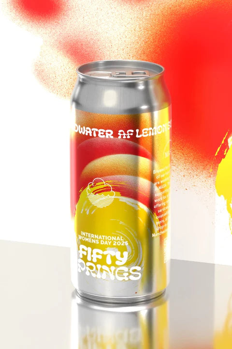 Cloudwater - Fifty Springs - Hopped Lemon Sour - 0.0% - 440ml Can