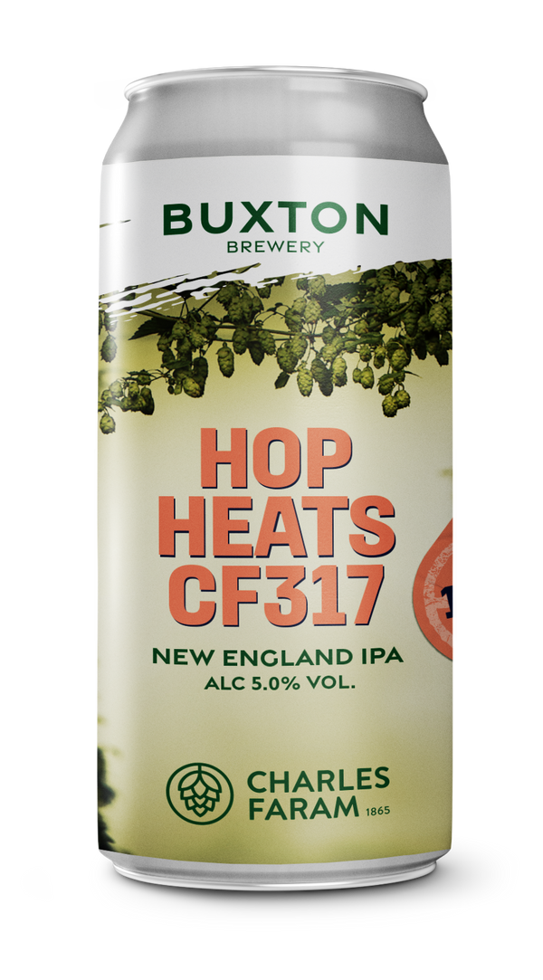 Buxton x Charles Faram - Hop Heats: CF317 (1 of 4) - New England IPA - 5% - 440ml Can