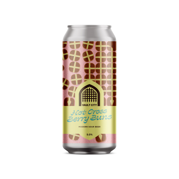 Vault City - Hot Cross Berry Buns - Sour - 5% - 440ml Can