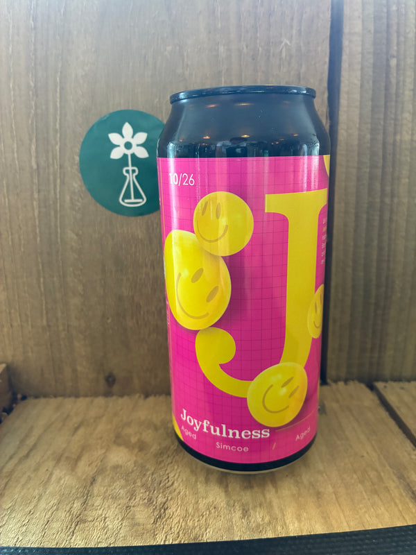 Neon Raptor x Jester King - Joyfulness - Table Beer - 3.4% - 440ml Can.