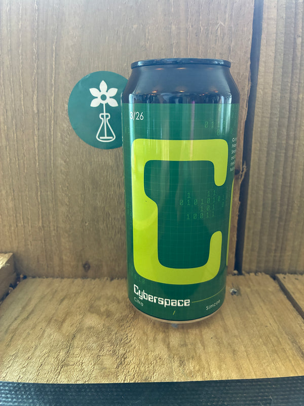 Neon Raptor x Coolhead Brew - Cyberspace - Wet Hop DIPA - 8% - 440ml Can.
