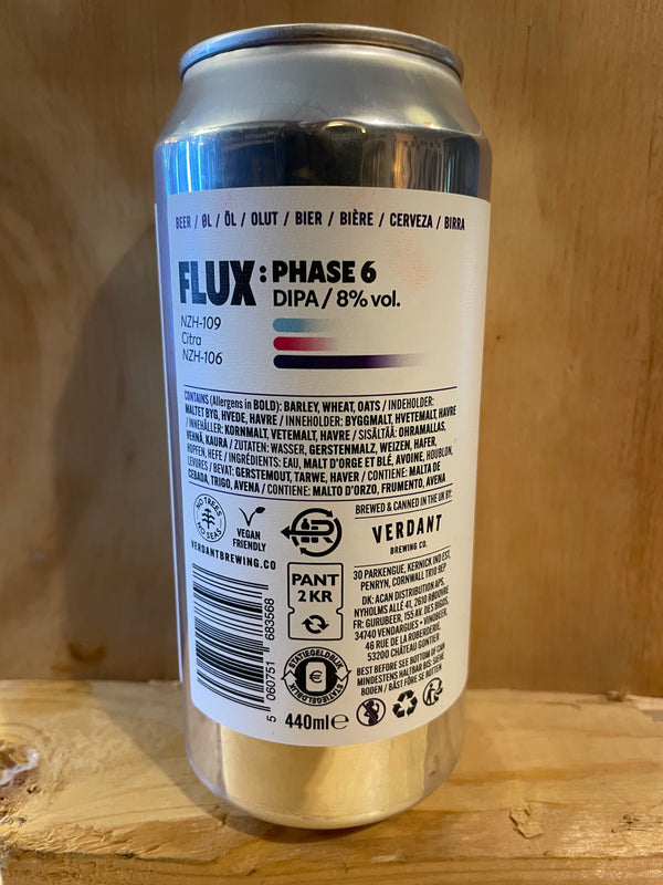 Verdant x Track - FLUX : Phase 6 - DIPA - 8% - 440ml Can