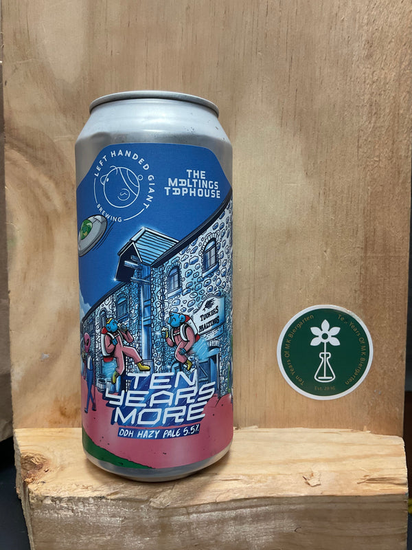 Left Handed Giant X Maltings Taphouse - GF DDH Hazy Pale - 5.5% - 440ml Can