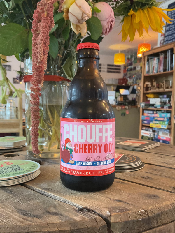 La Chouffe - Cherry 0.0 - Belgian Cherry AF - 0.0% - 330ml Bottle