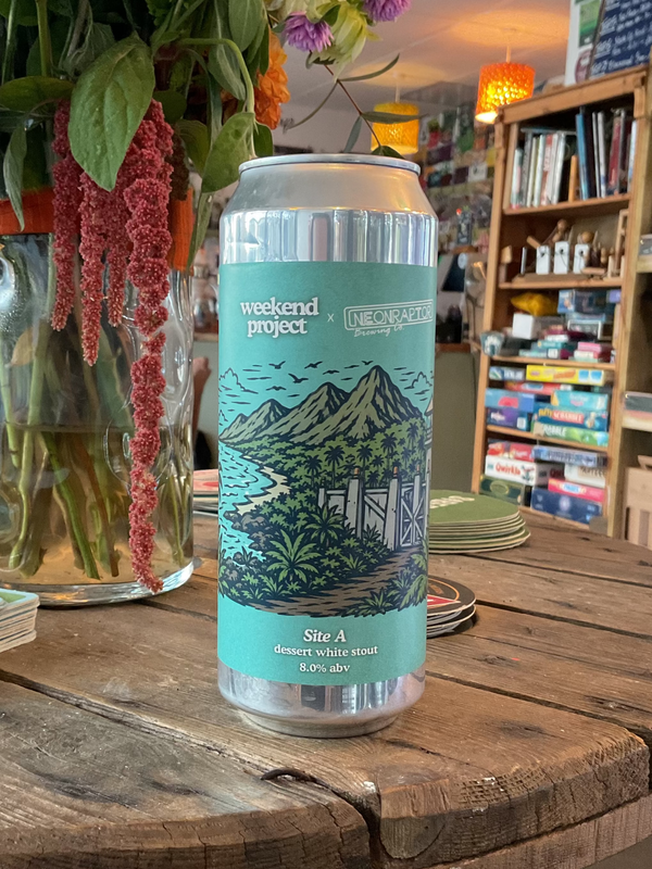Weekend Project x Neon Raptor - Site A - Dessert White Stout - 8% - 500ml Can