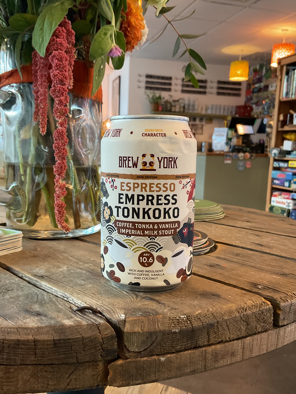 Brew York - Espresso Empress Tonkoko - Coffee, Tonka & Vanilla Imperial Milk Stout - 10.6% - 330ml Can