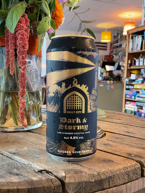 Vault City - Dark & Stormy - Lime & Ginger Cocktail Sour - 4.8% - 440ml Can