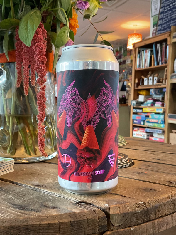 Azvex x Mortalis - Hydra Scoop - Raspberry & Blackberry Ice Cream Sour - 6% - 440ml Can