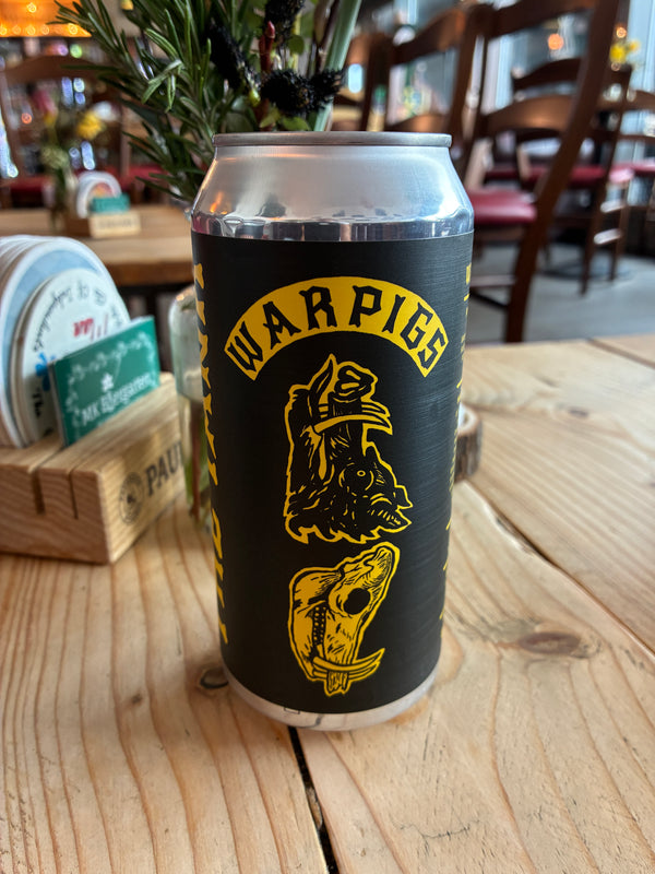 Warpigs - Frank The Tank - Hazy Pale Ale - 5.3% - 440ml Can.