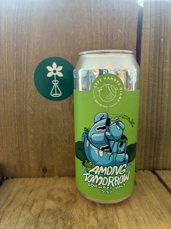 Left Handed Giant - Among Tomorrow - DDH Hazy Pale - 5.5% - 440ml Can