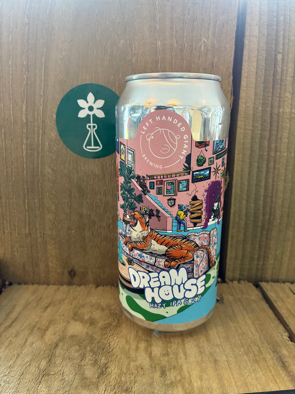 Left Handed Giant - Dream House - Hazy IPA -  6.2% - 440ML Can.