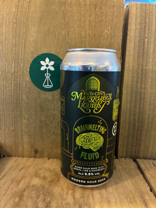 Vault City - Brainmelting Fluid - Sour - 6.8% - 440ml Can.