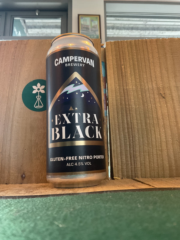 Campervan Brewery - Extra Black - Gluten-Free Nitro Porter - 4.5% - 460ml Can