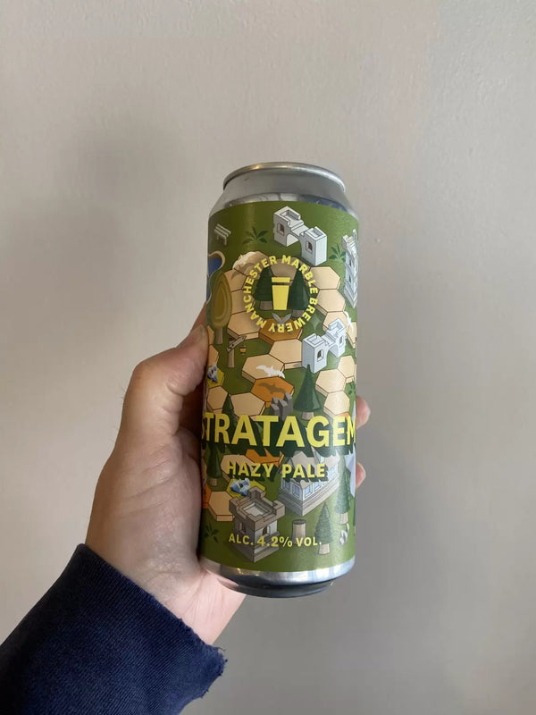 Marble Beers Ltd - Stratagem - Hazy Pale - 4.2% - 500ml Can