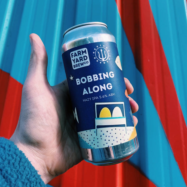 Farm Yard x Neptune - Bobbing Along - Hazy IPA - 5.6% - 440ml Can