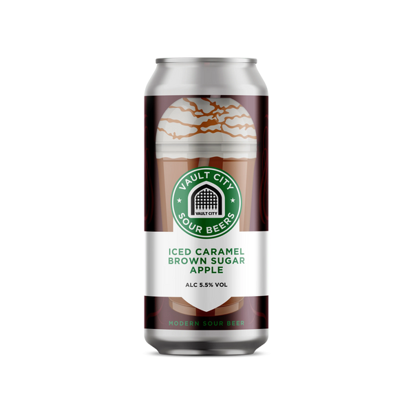 Vault City - Iced Caramel Brown Sugar Apple - Pastry Sour - 5.5% - 440ml Can