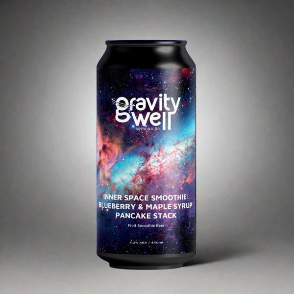 Gravity Well - Inner Space Smoothie: Blueberry & Maple Syrup Pancake Stack - Sour - 9.2% - 440ml Can