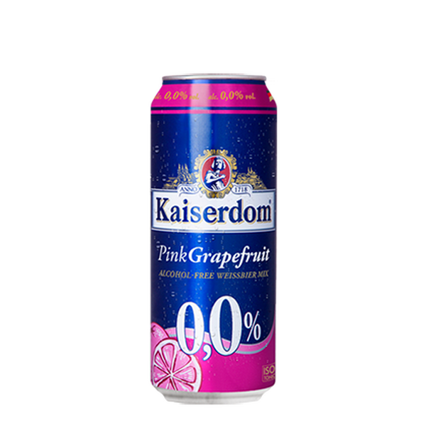 Kaiserdom - Pink Grapefruit Alcohol-Free Weissbier Mix - 0.0% - 500ml Can