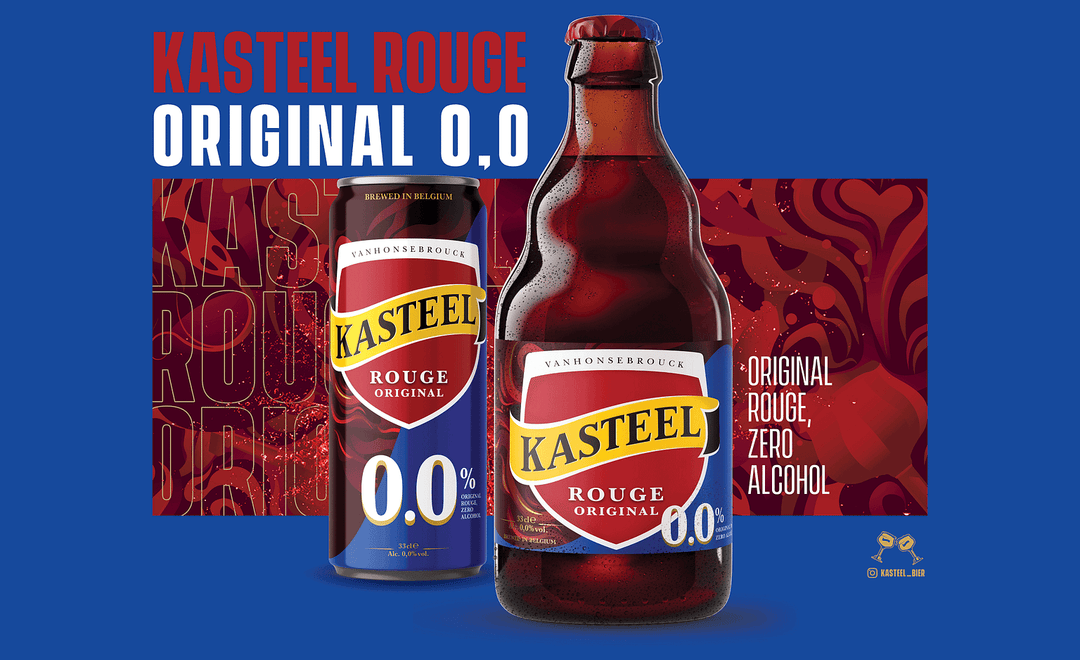 Kasteel - Rouge Original - 0.0% - 330ml Bottle – MK Biergarten