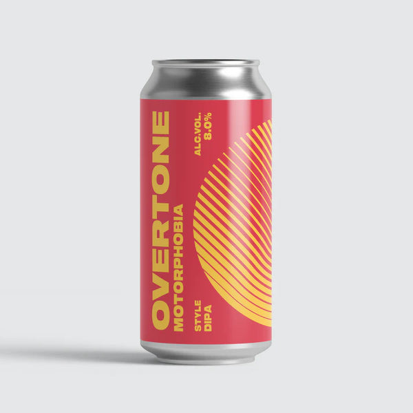Overtone x Azvex - Motorphobia - DIPA - 8% - 440ml Can
