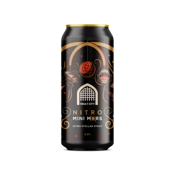 Vault City - Nitro Mini M*rs - Nitro Milk Stout - 6.2% - 440ml Can