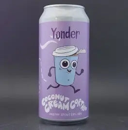 Yonder - Coconut Cream Cortado - Pastry Stout - 6% - 440ml Can