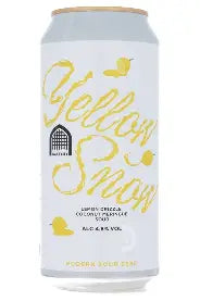 Vault City - Yellow Snow - Lemon Drizzle Coconut Meringue Sour - 4.8% - 440ml Can
