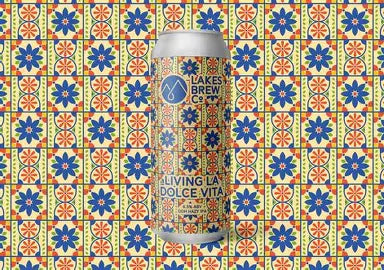 Lakes Brew - Living La Dolce Vita - DDH Hazy IPA - 6.5% - 440ml Can