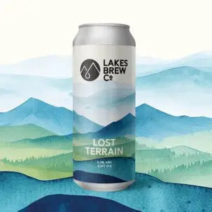 Lakes Brew - Lost Terrain - Soft IPA - 5.3% - 440ml Can
