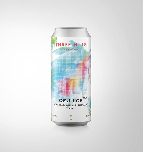 Three Hills - Of Juice 24.01 - DIPA - 440ml Can