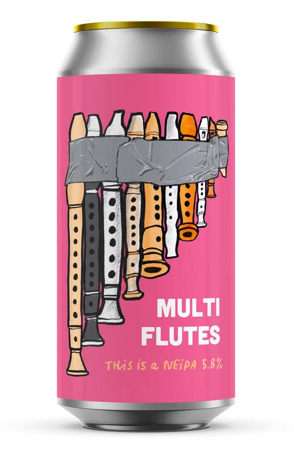 Pretty Decent - Multi Flutes - NEIPA - 5.8% - 440ml Can