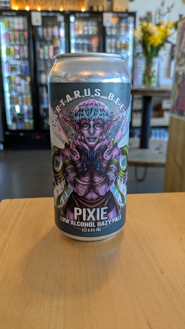 Tartarus - Pixie - Low Alcohol Hazy Pale - 0.5% - 440ml Can