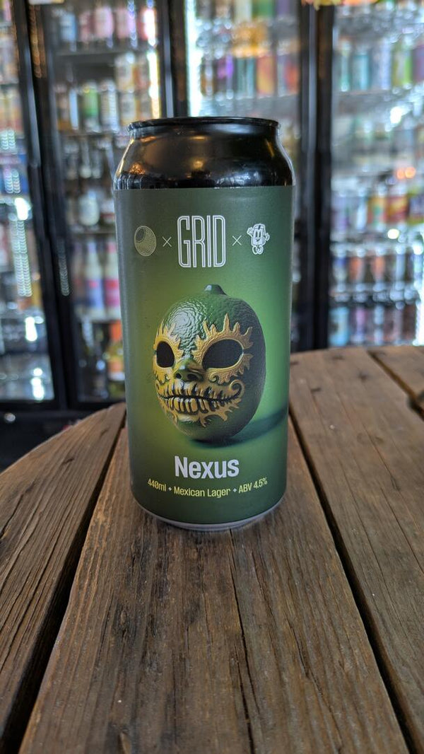 Grid x Blackened Sun x Barista Culture - Nexus - Mexican Lager - 4.5% - 440ml Can