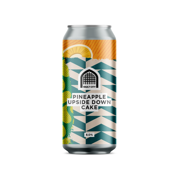 Vault City - Pineapple Upside Down Cake - Sour - 8% - 440ml Can