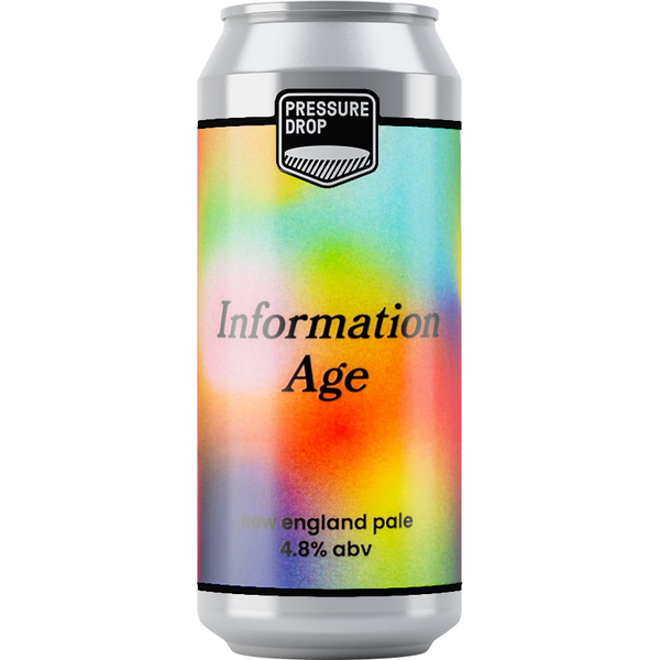 Pressure Drop - Information Age - New England Pale - 4.8% - 440ml Can