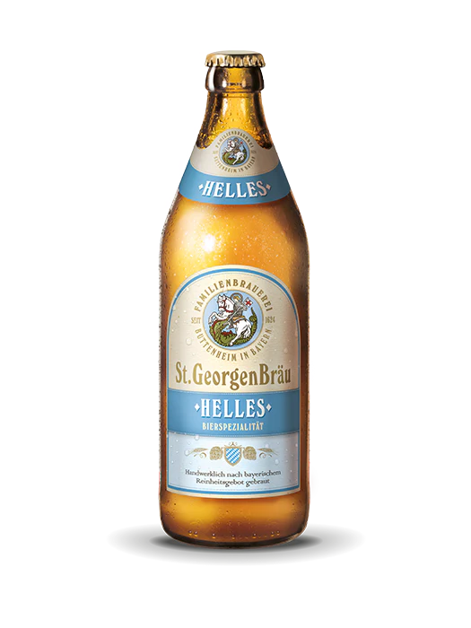 St. Georgenbräu - Helles - German Lager - 4.6% - 500ml Bottle