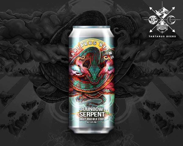 Tartarus - Rainbow Serpent - Rock Road Milk Stout - 5.8% - 440ml Can