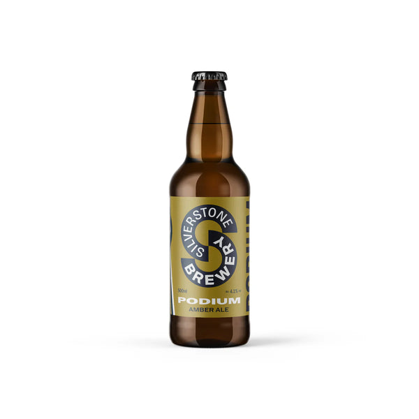 Silverstone - Podium - Amber Ale - 4.1% - 500ml Bottle