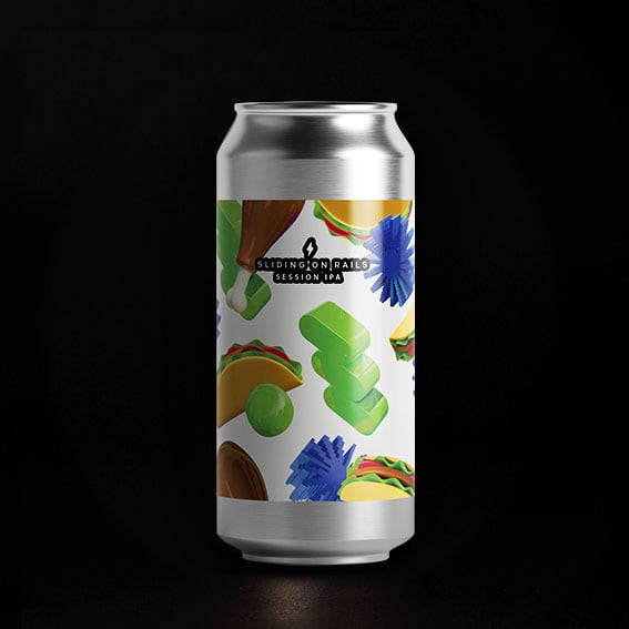 Garage Beer Co - Sliding Rails - Session IPA - 4.8% - 440ml Can