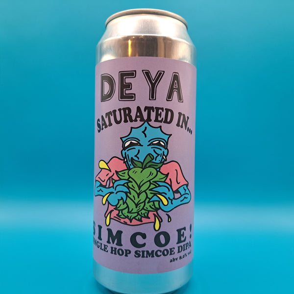 Deya - Saturated In Simcoe - Single Hop Simcoe DIPA - 8% - 500ml Can