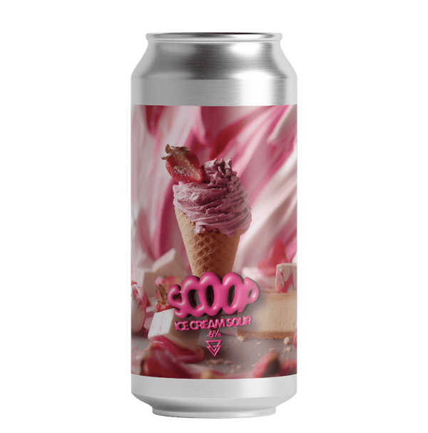 Azvex - SCOOP: Strawberry Cheesecake - Ice Cream Sour - 6% - 440ml Can
