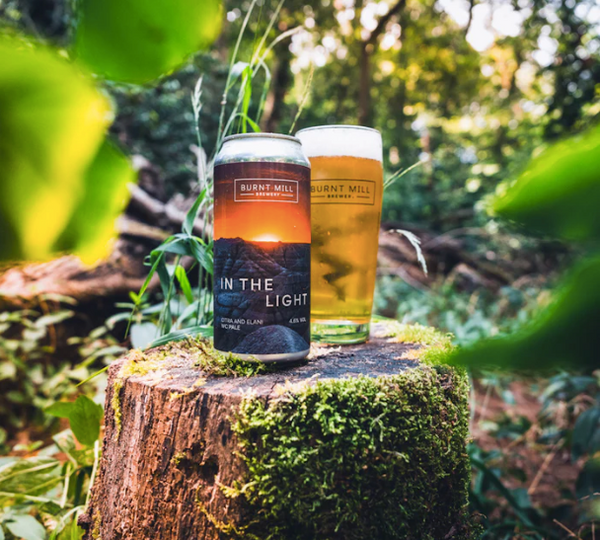 Burnt Mill - In The Light - W C Pale - 4.6% - 440ml Can.