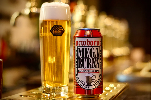 Newbarns - Mega Burns - Scottish IPA - 5% - 440ml Can.
